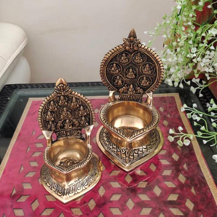 Buy Handcrafted Brass Arti Diya Online in India 