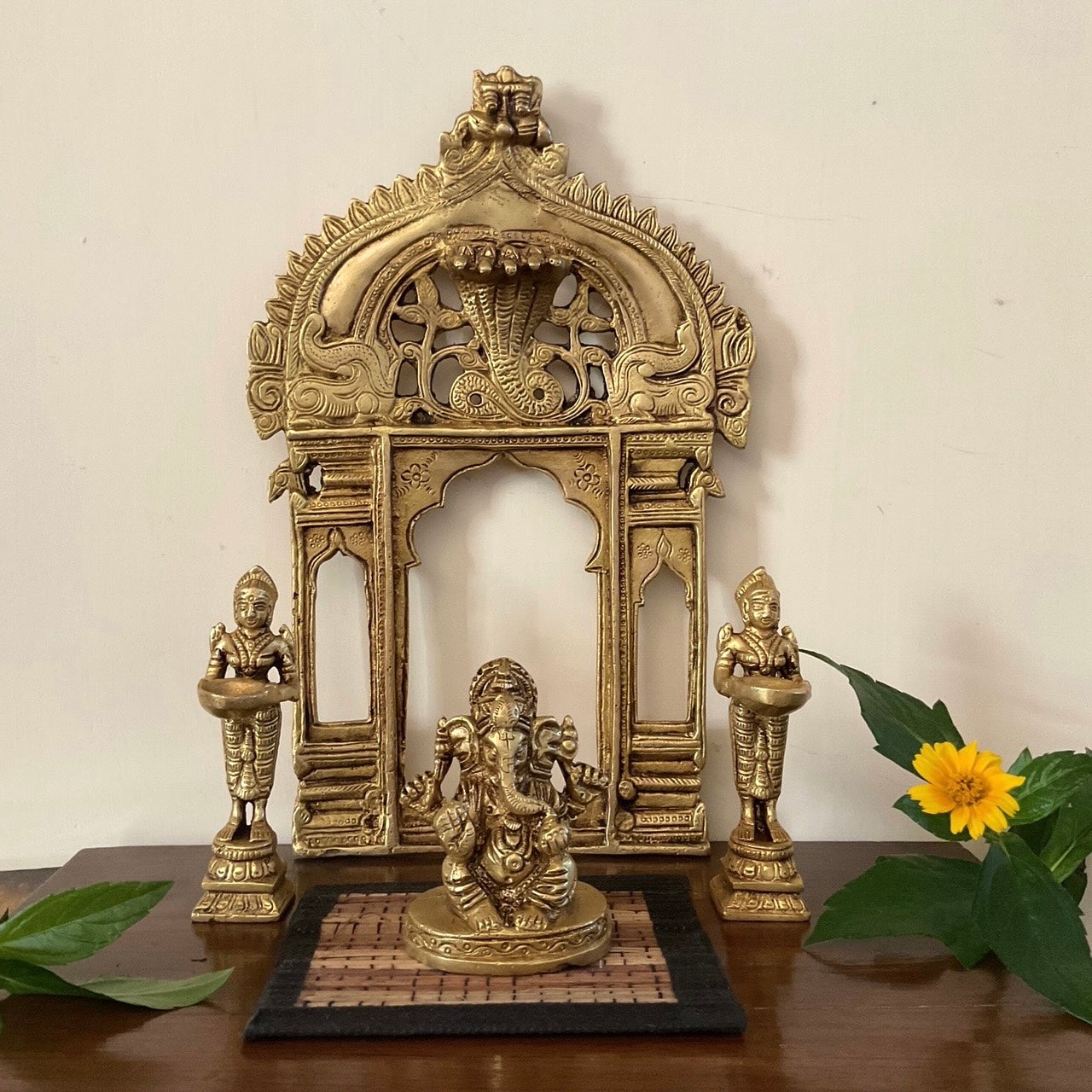 Lord Ganesh Brass Idol & Statue | Indian Home Decor | Crafts N Chisel