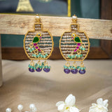 Eclectic Grace Parrot Earrings - Crafts N Chisel - Indian Home Decor USA