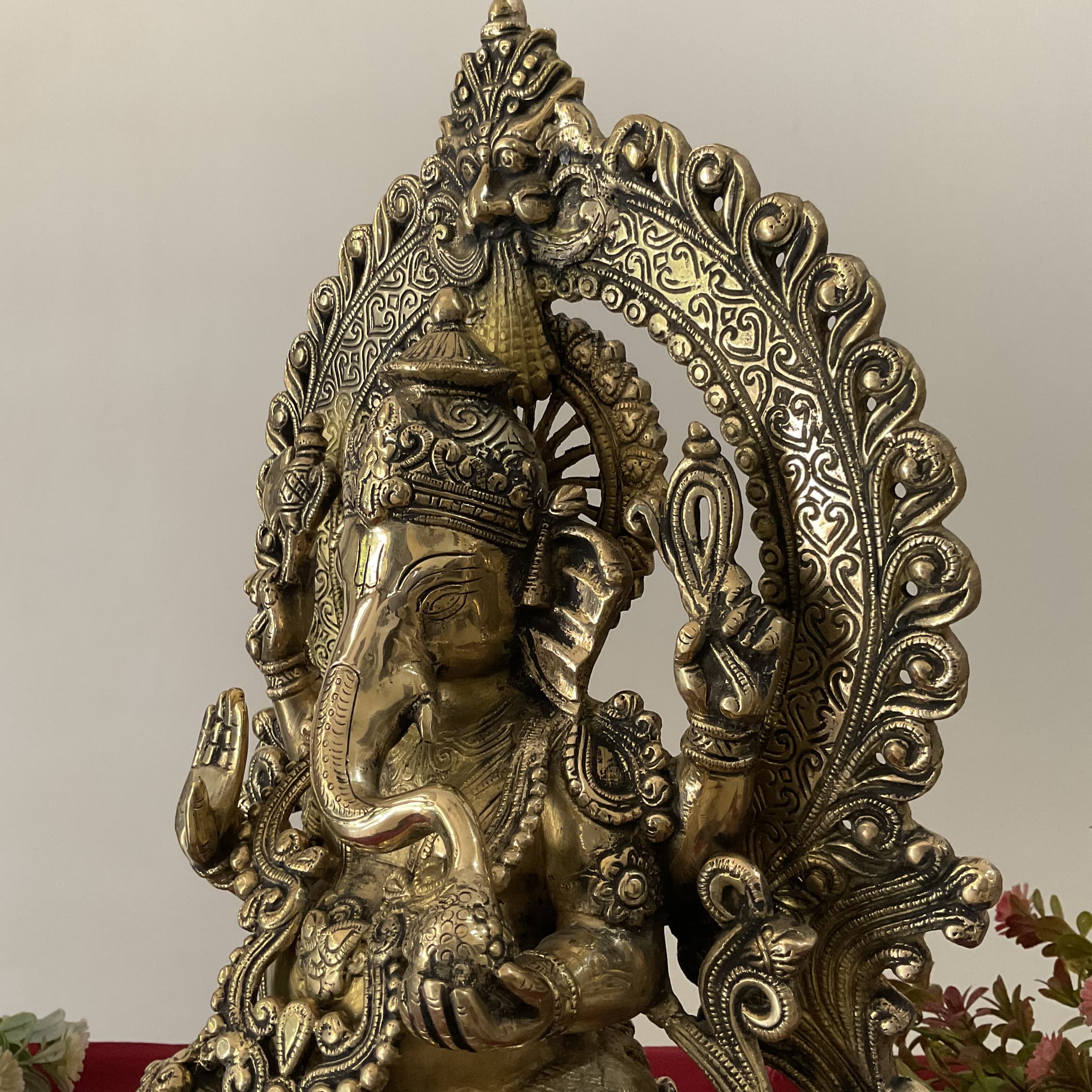 Lord Ganesh Brass Idol & Statue | Indian Home Decor | Crafts N Chisel