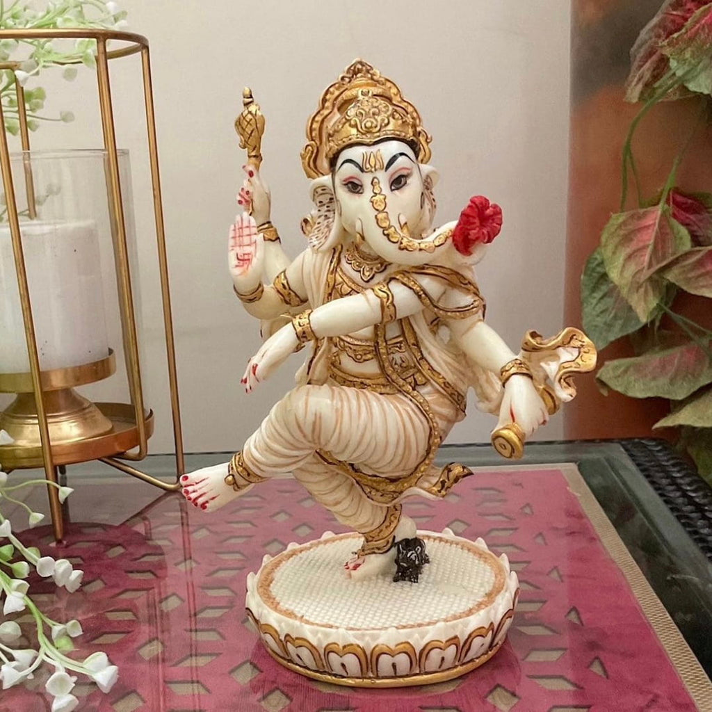 The Meaning of the Different Ganesha Marble Moorti Poses