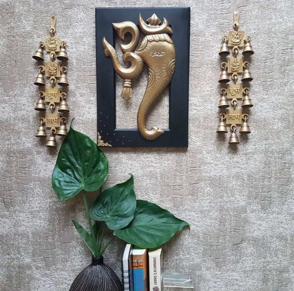 Polished Brass Wall Hangings and Mobiles